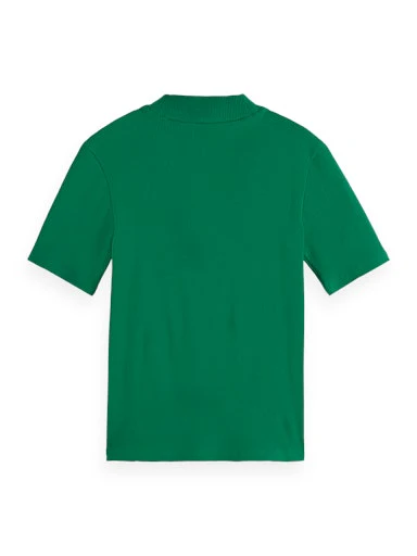 T-shirts korte mouw groen Scotch & Soda - Image 3