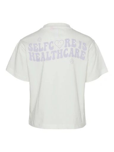 T-shirts korte mouw wit VERO MODA GIRL - Image 2