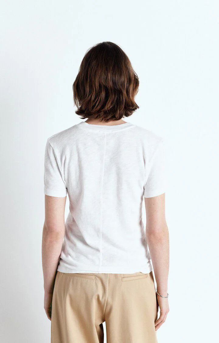 T-shirts korte mouw wit American Vintage - Image 2