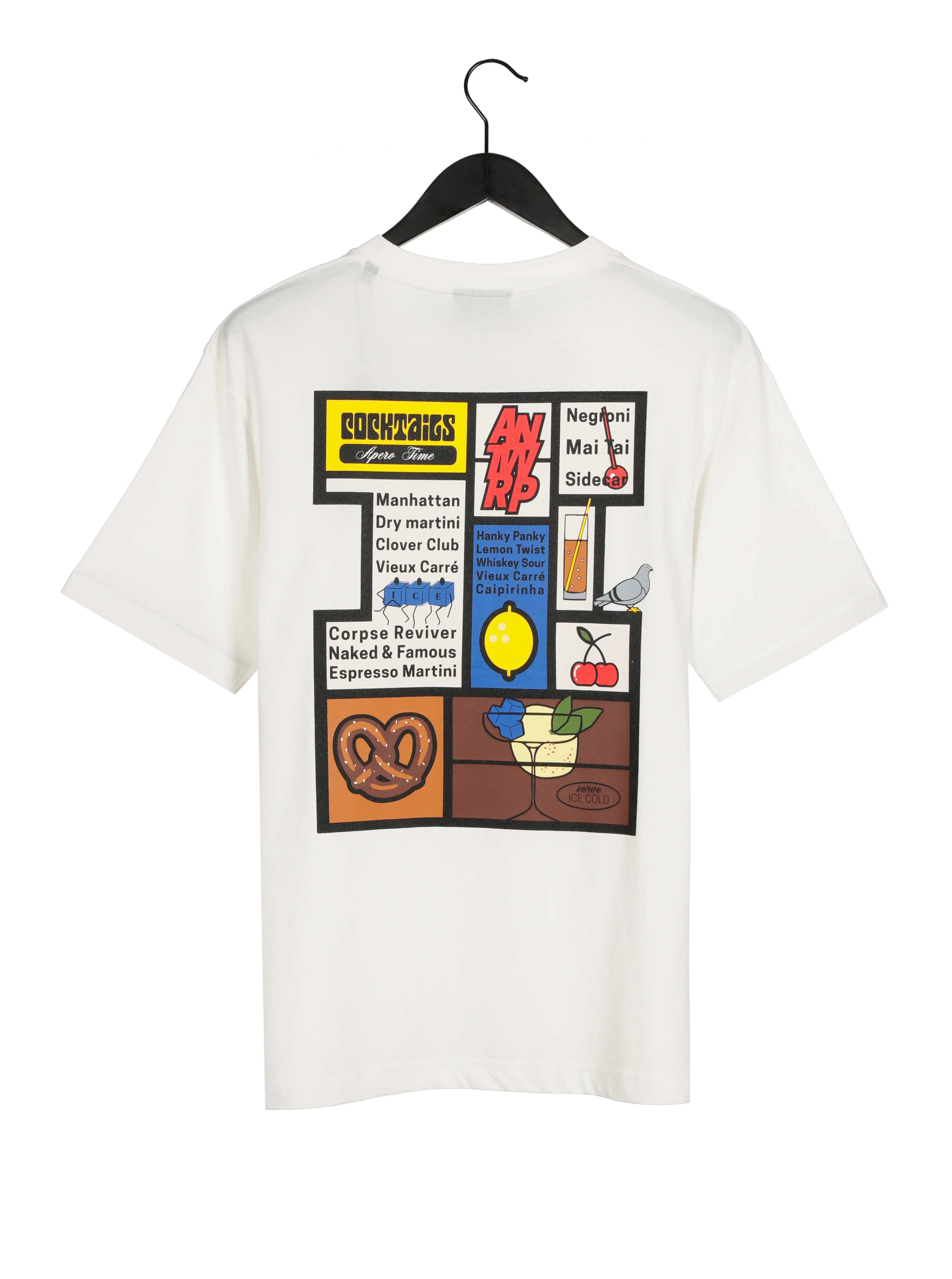 T-shirts korte mouw wit ANTWRP - Image 2