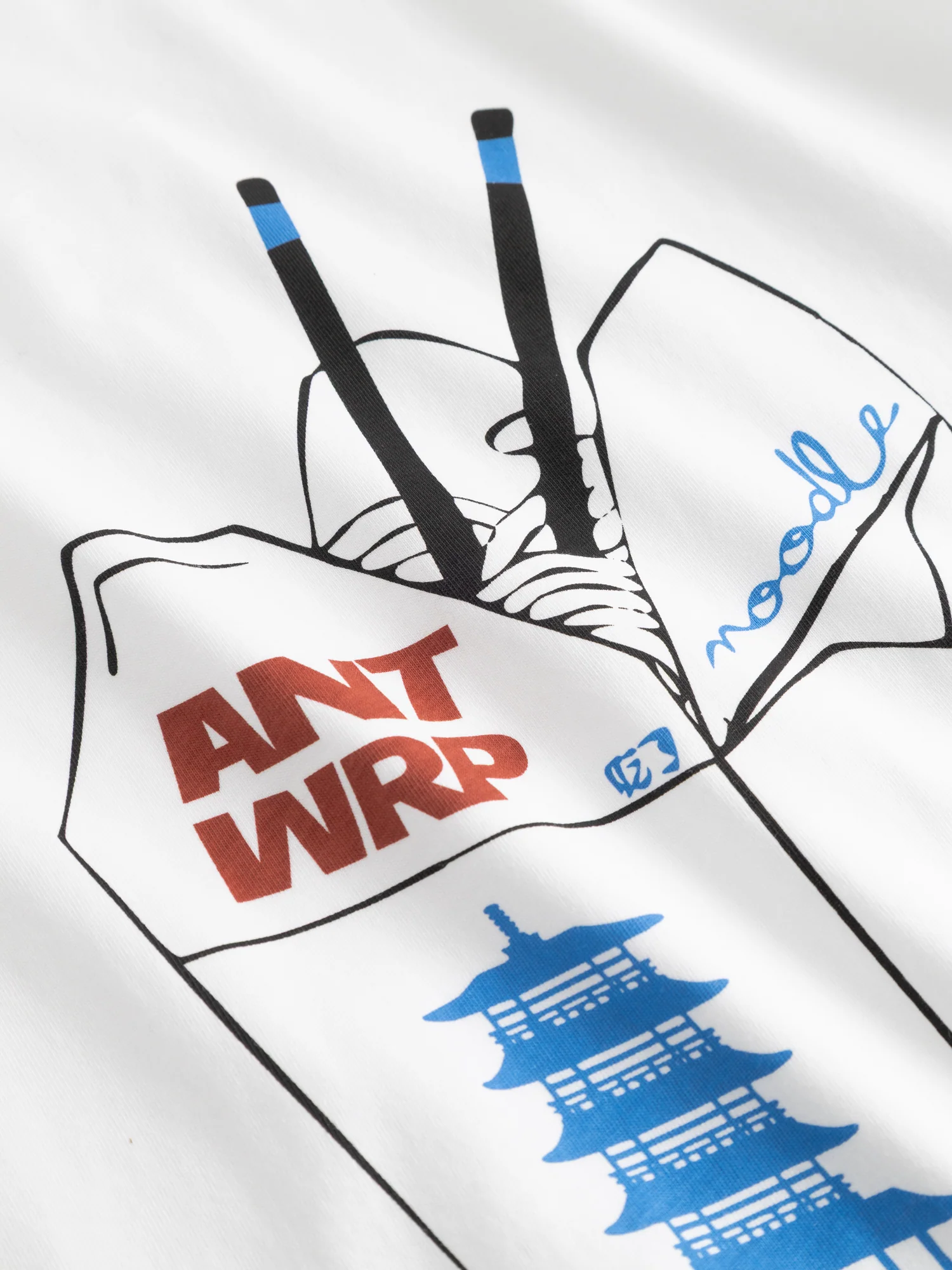 T-shirts korte mouw wit ANTWRP - Image 2