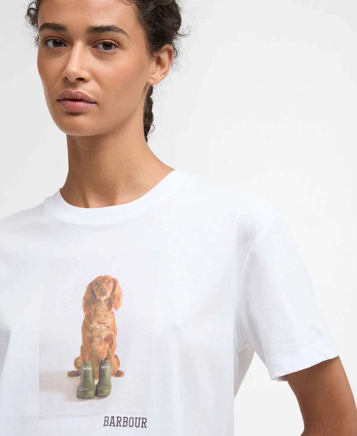 T-shirts korte mouw wit Barbour - Image 4