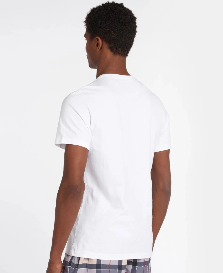 T-shirts korte mouw wit Barbour - Image 2