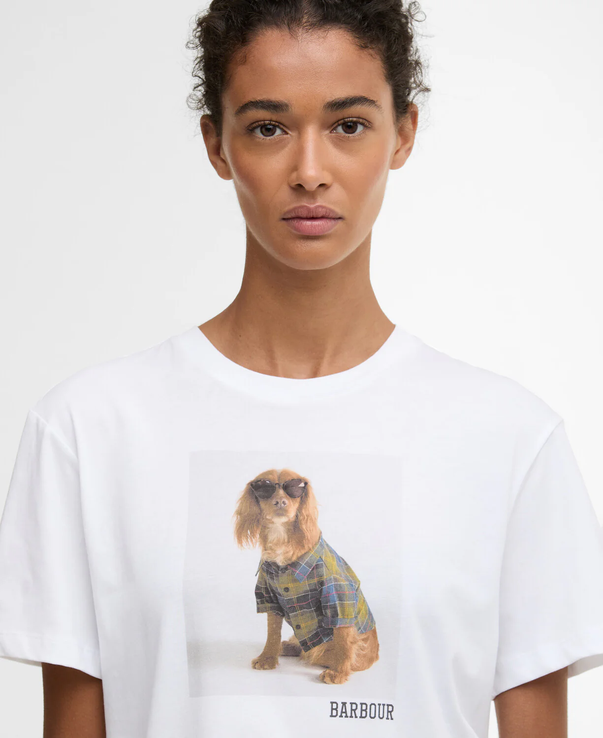 T-shirts korte mouw wit Barbour - Image 4