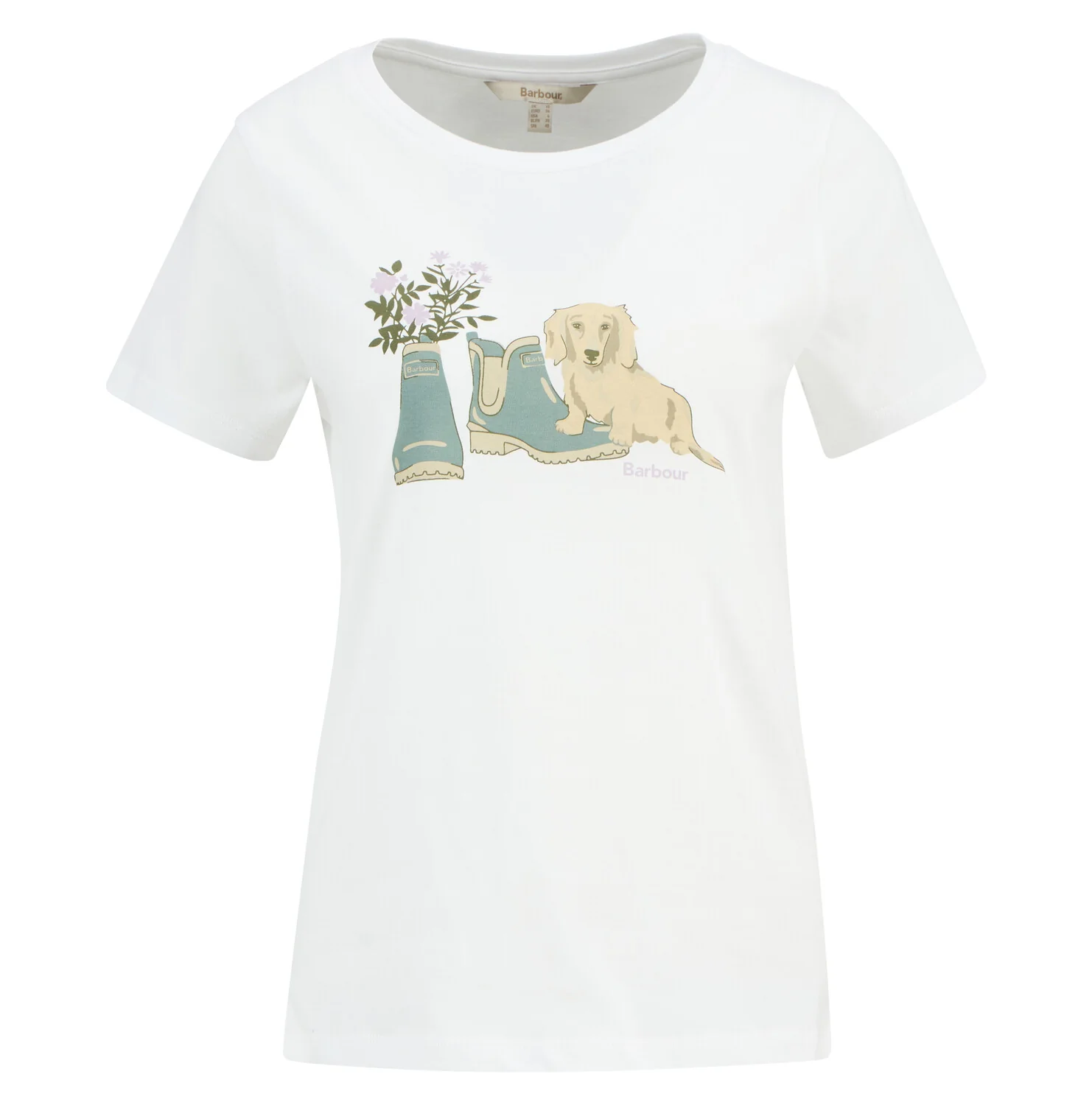 T-shirts korte mouw wit Barbour - Image 2