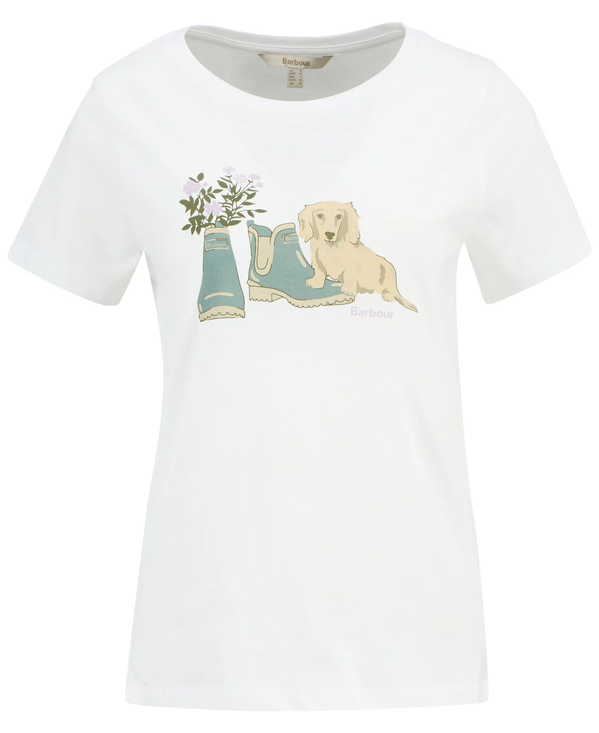 T-shirts korte mouw wit Barbour - Image 6