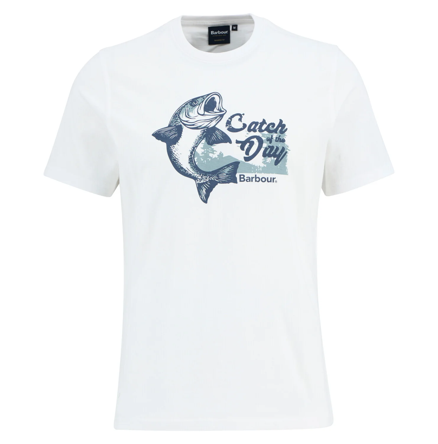 T-shirts korte mouw wit Barbour - Image 2