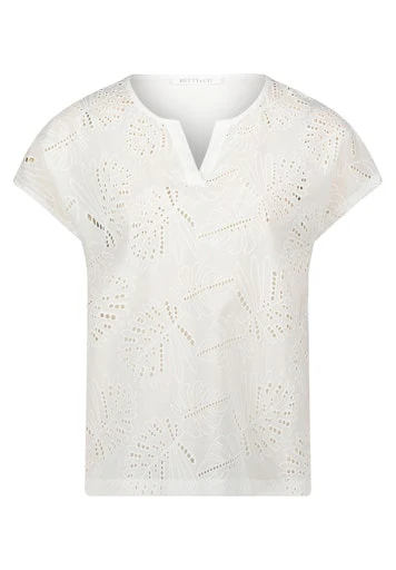 T-shirts korte mouw wit Betty & Co