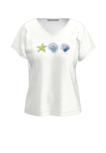 T-shirts korte mouw wit Bianca