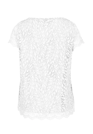 T-shirts korte mouw wit Bianca - Image 2