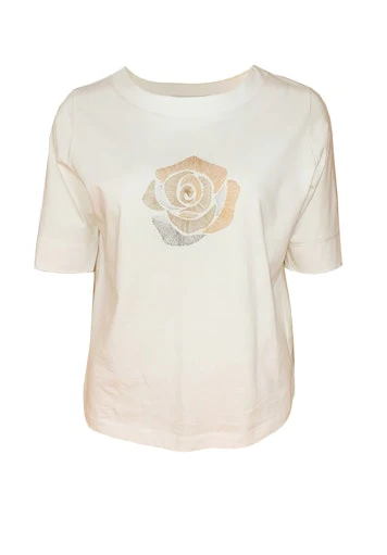 T-shirts korte mouw wit Bianca