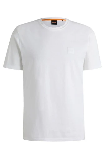 T-shirts korte mouw wit Boss Men Black