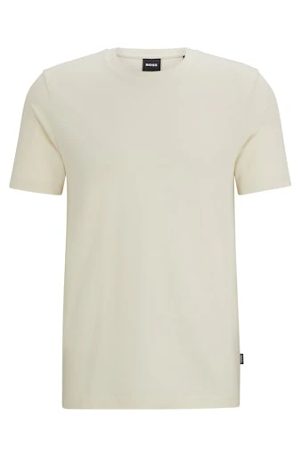 T-shirts korte mouw wit Boss Men Black