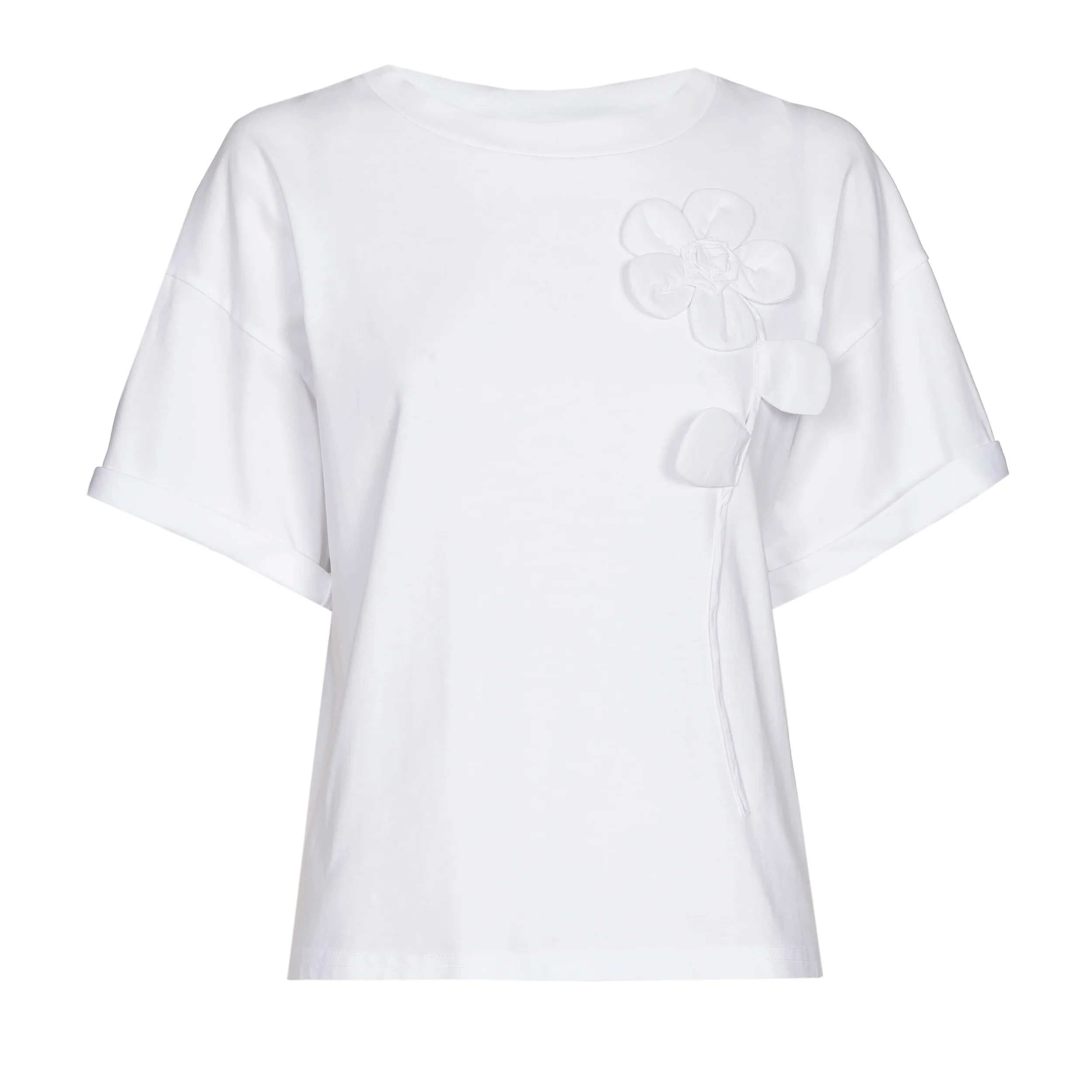 T-shirts korte mouw wit Caroline Biss