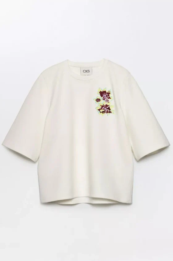 T-shirts lange mouw wit CKS - Image 2
