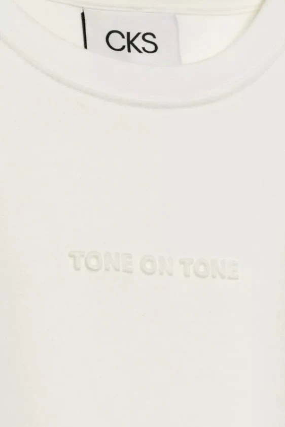 T-shirts korte mouw wit CKS - Image 2