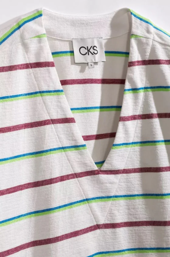 T-shirts korte mouw wit CKS - Image 4
