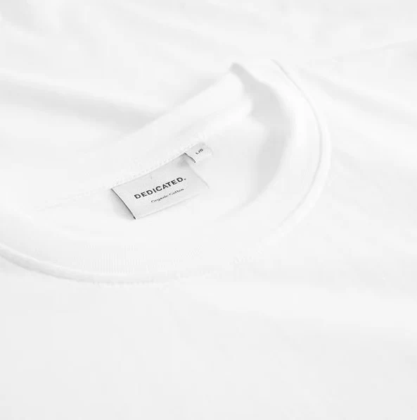 T-shirts korte mouw wit Dedicated - Image 3