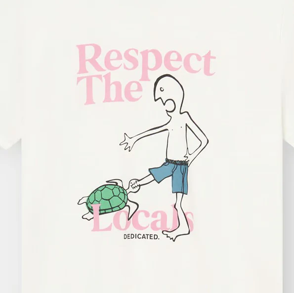 T-shirts korte mouw wit Dedicated - Image 4