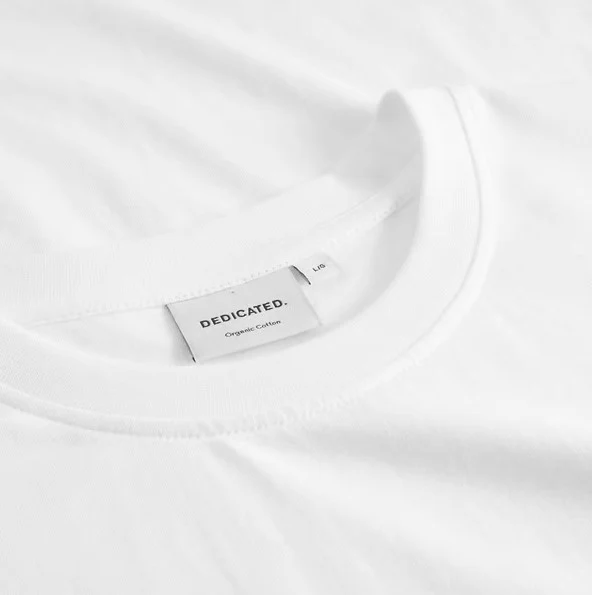 T-shirts korte mouw wit Dedicated - Image 3