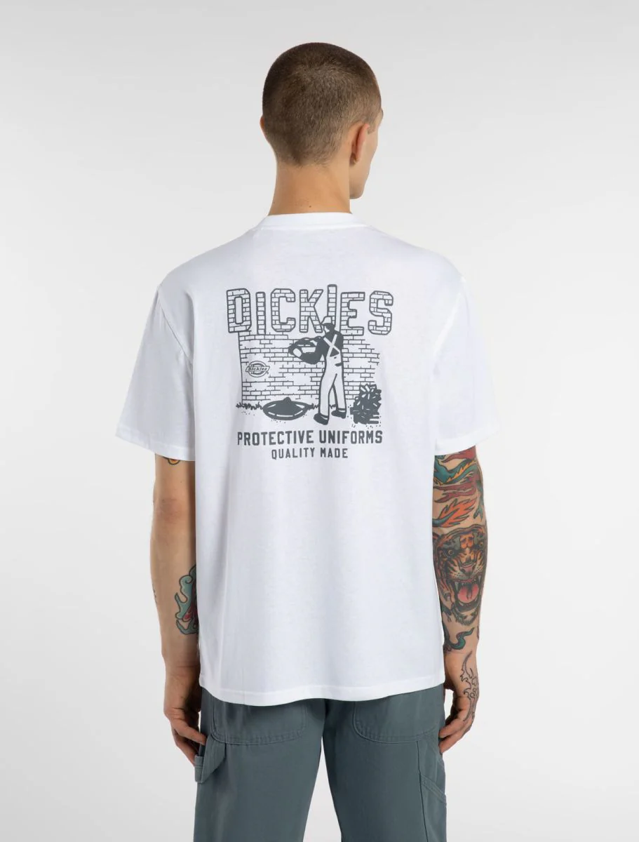 T-shirts korte mouw wit Dickies - Image 5