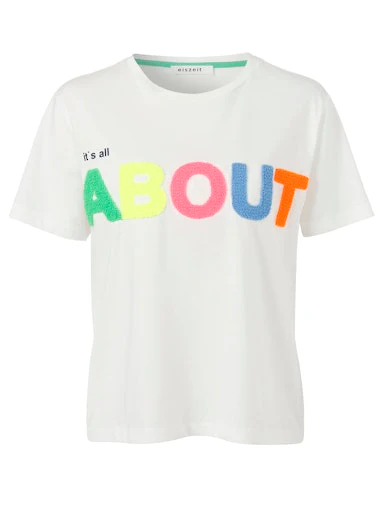 T-shirts korte mouw wit eiszeit