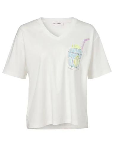 T-shirts korte mouw wit eiszeit