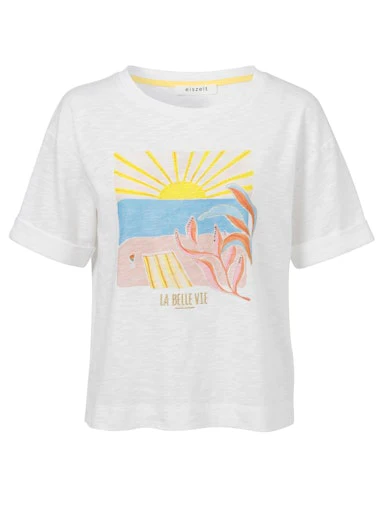 T-shirts korte mouw wit eiszeit