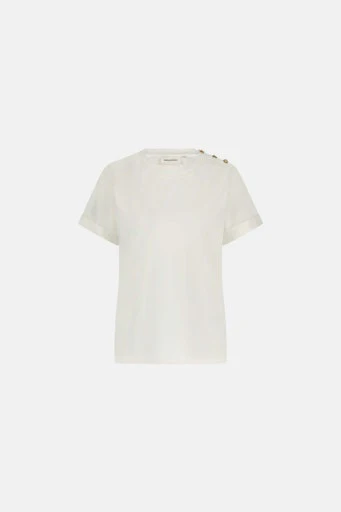 T-shirts korte mouw wit Fabienne Chapot