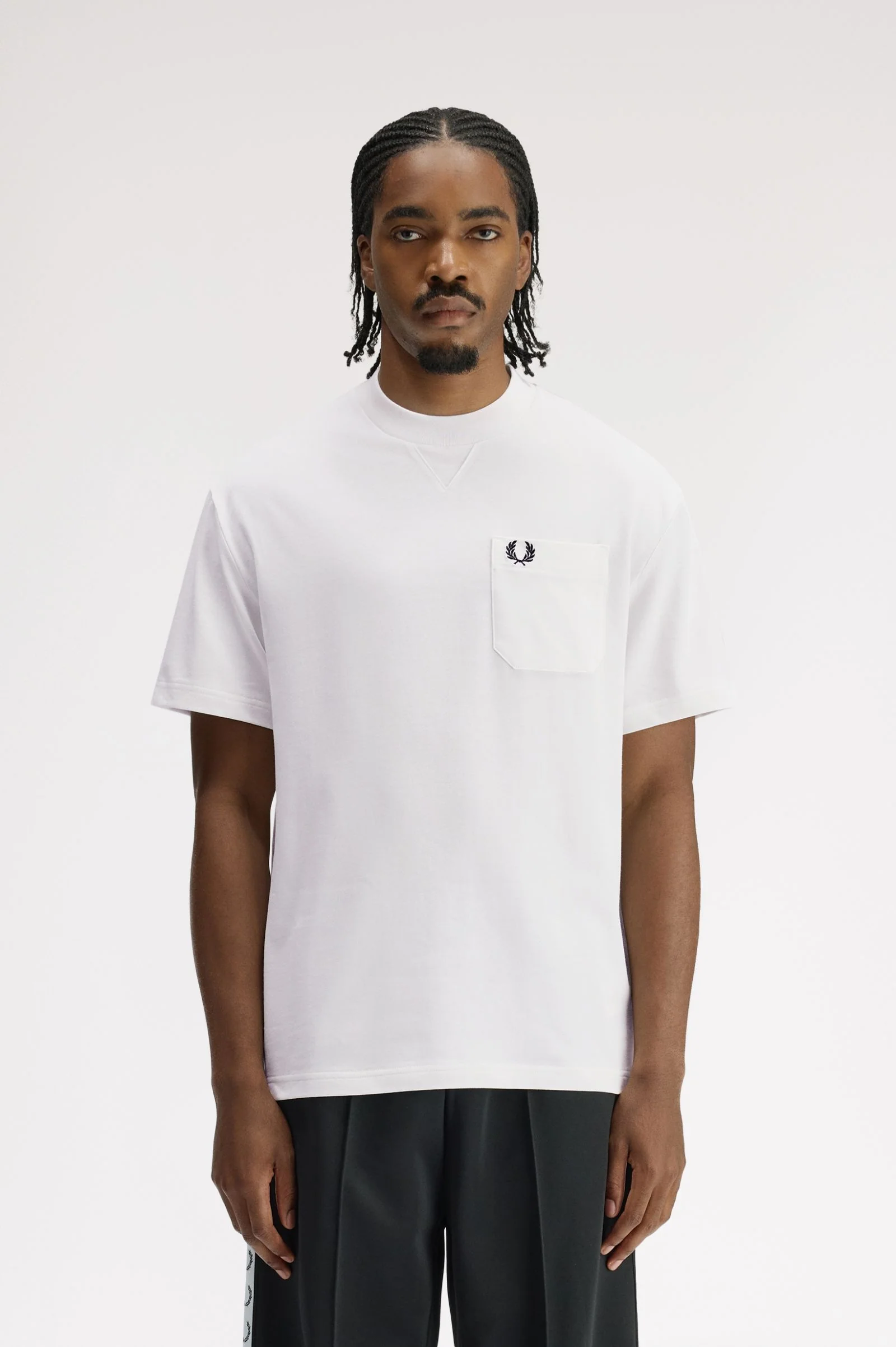 T-shirts korte mouw wit Fred Perry