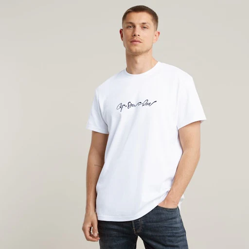 T-shirts korte mouw wit G-Star Raw