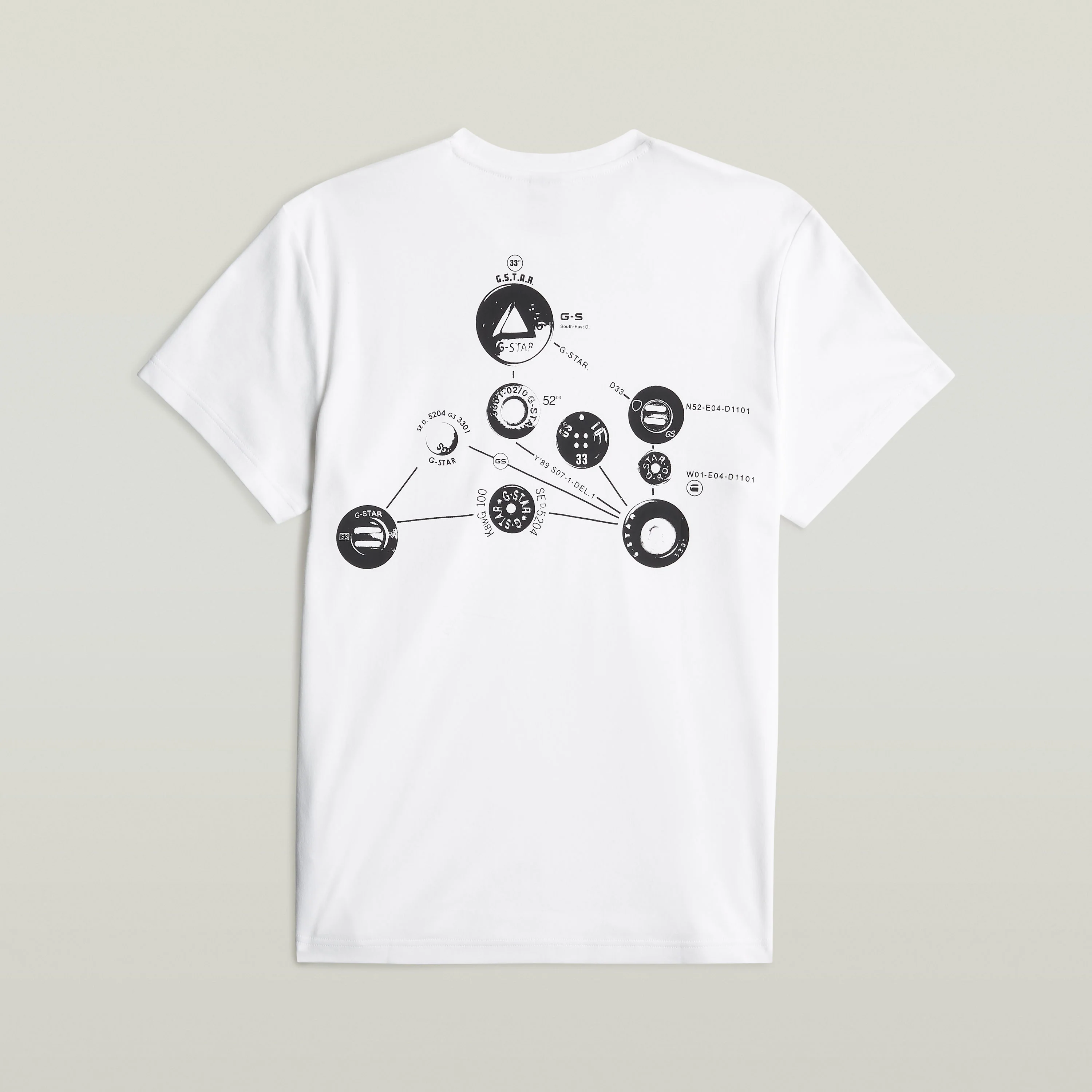 T-shirts korte mouw wit G-Star Raw - Image 2