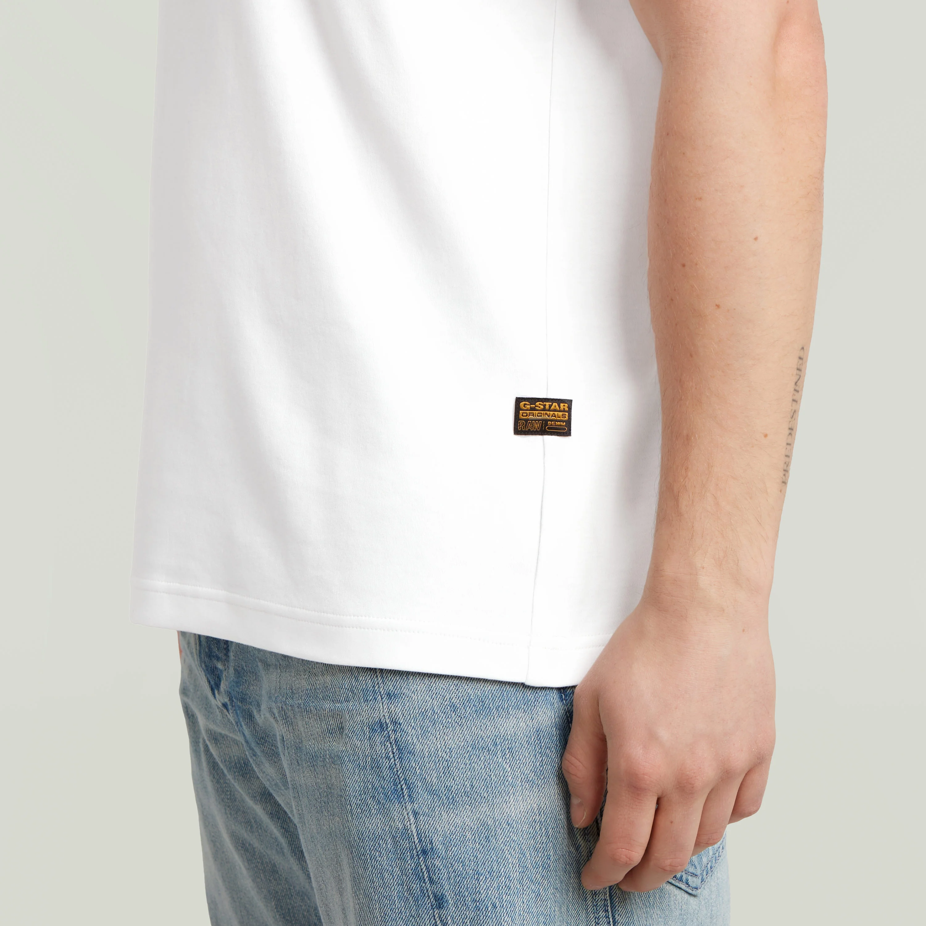 T-shirts korte mouw wit G-Star Raw - Image 4