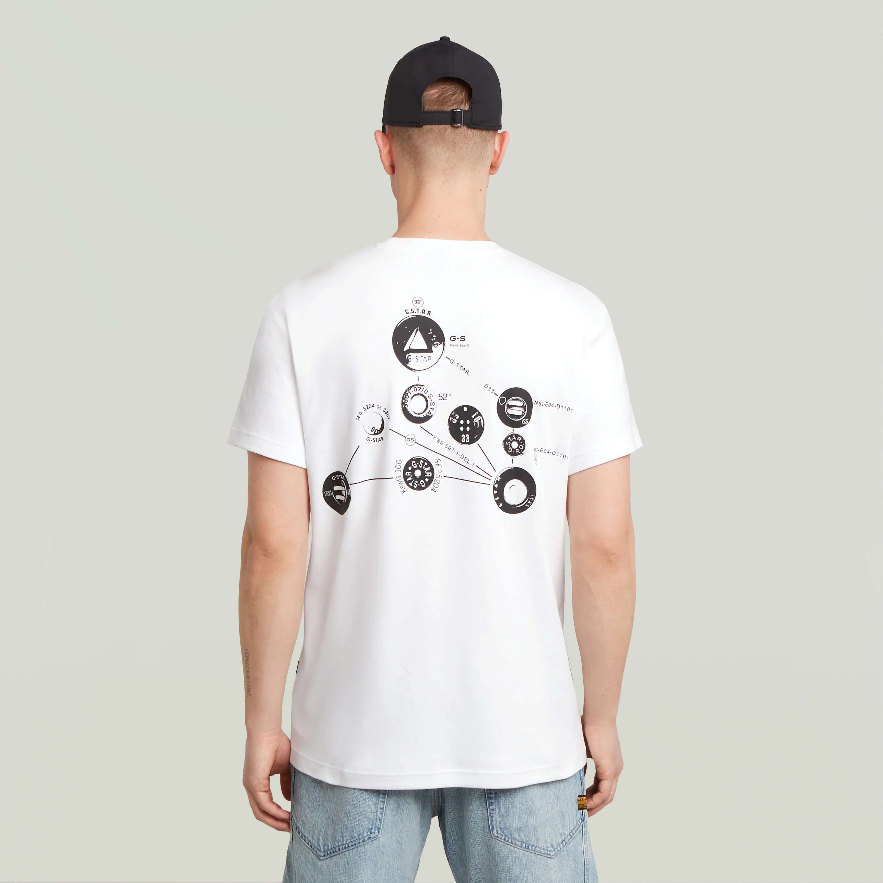 T-shirts korte mouw wit G-Star Raw - Image 7