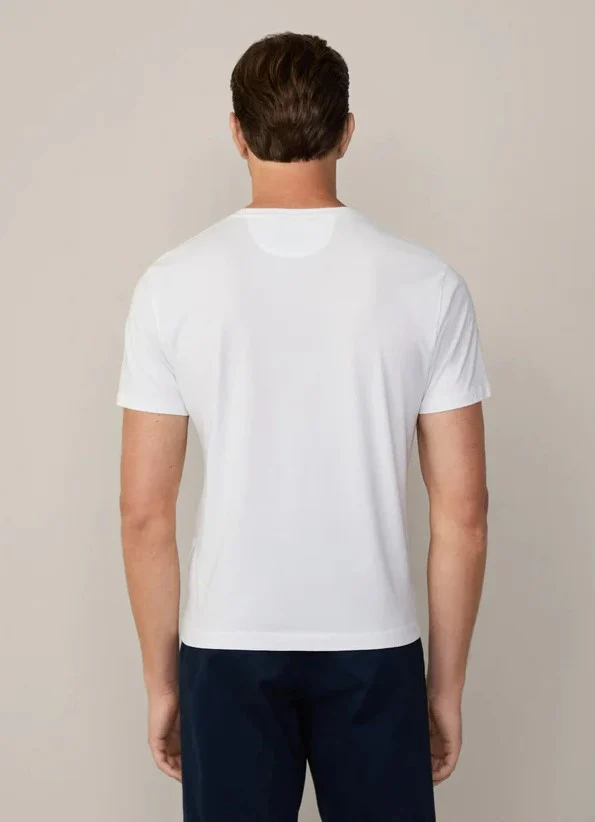 T-shirts korte mouw wit Hackett London - Image 2