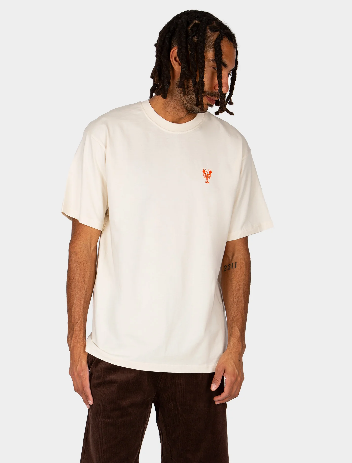 T-shirts korte mouw wit Iriedaily