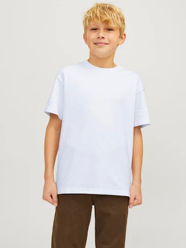 T-shirts korte mouw wit JACK & JONES JUNIOR - Image 4