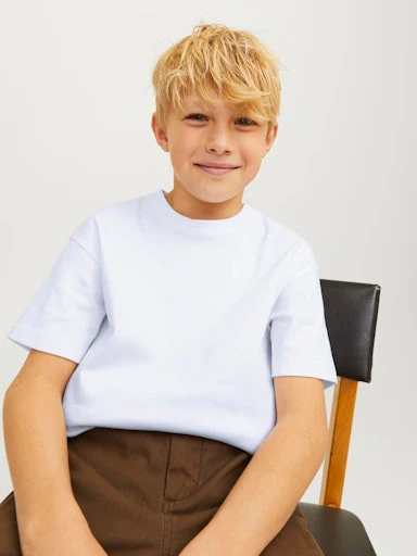 T-shirts korte mouw wit JACK & JONES JUNIOR - Image 6