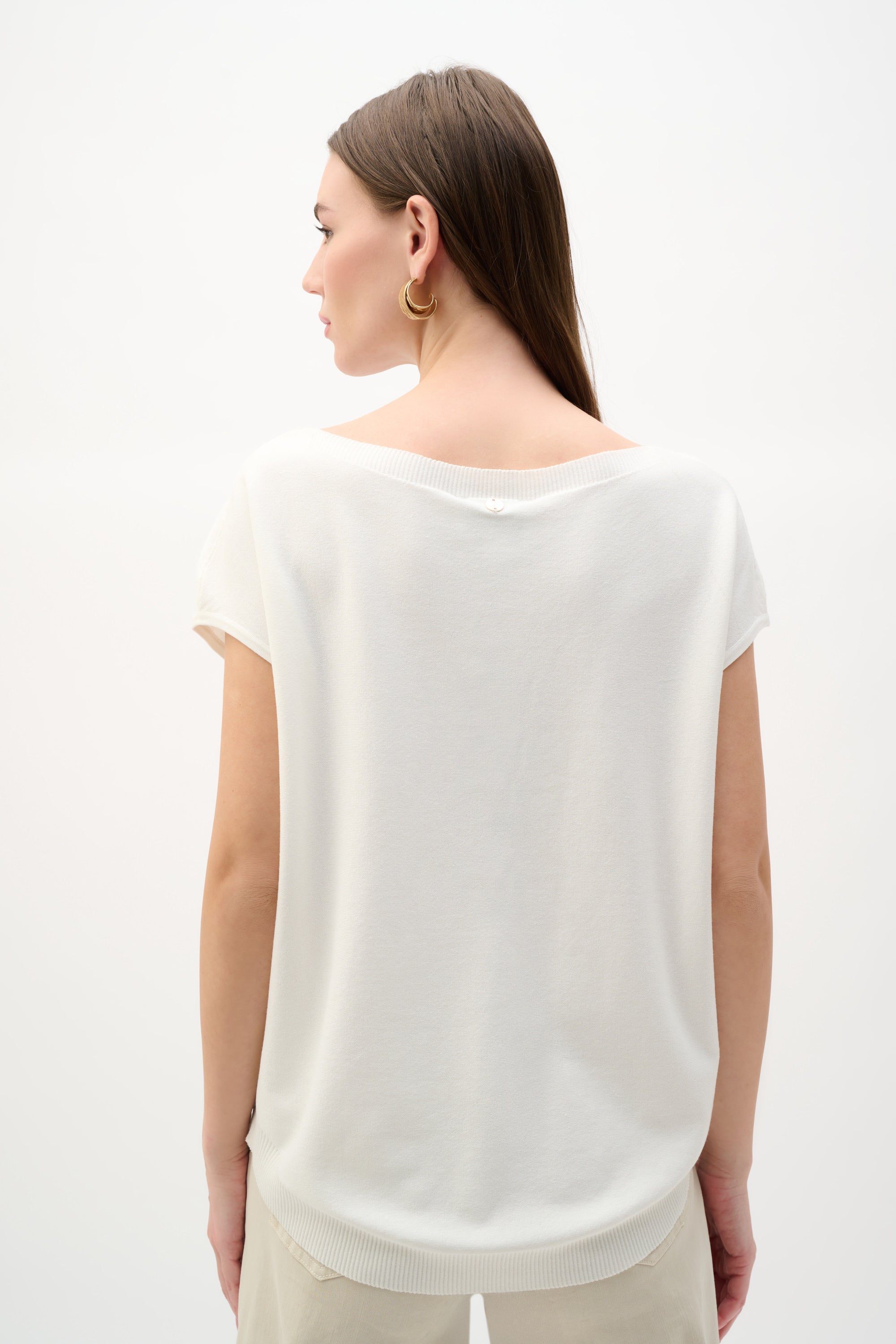 T-shirts korte mouw wit Joseph Ribkoff - Image 2