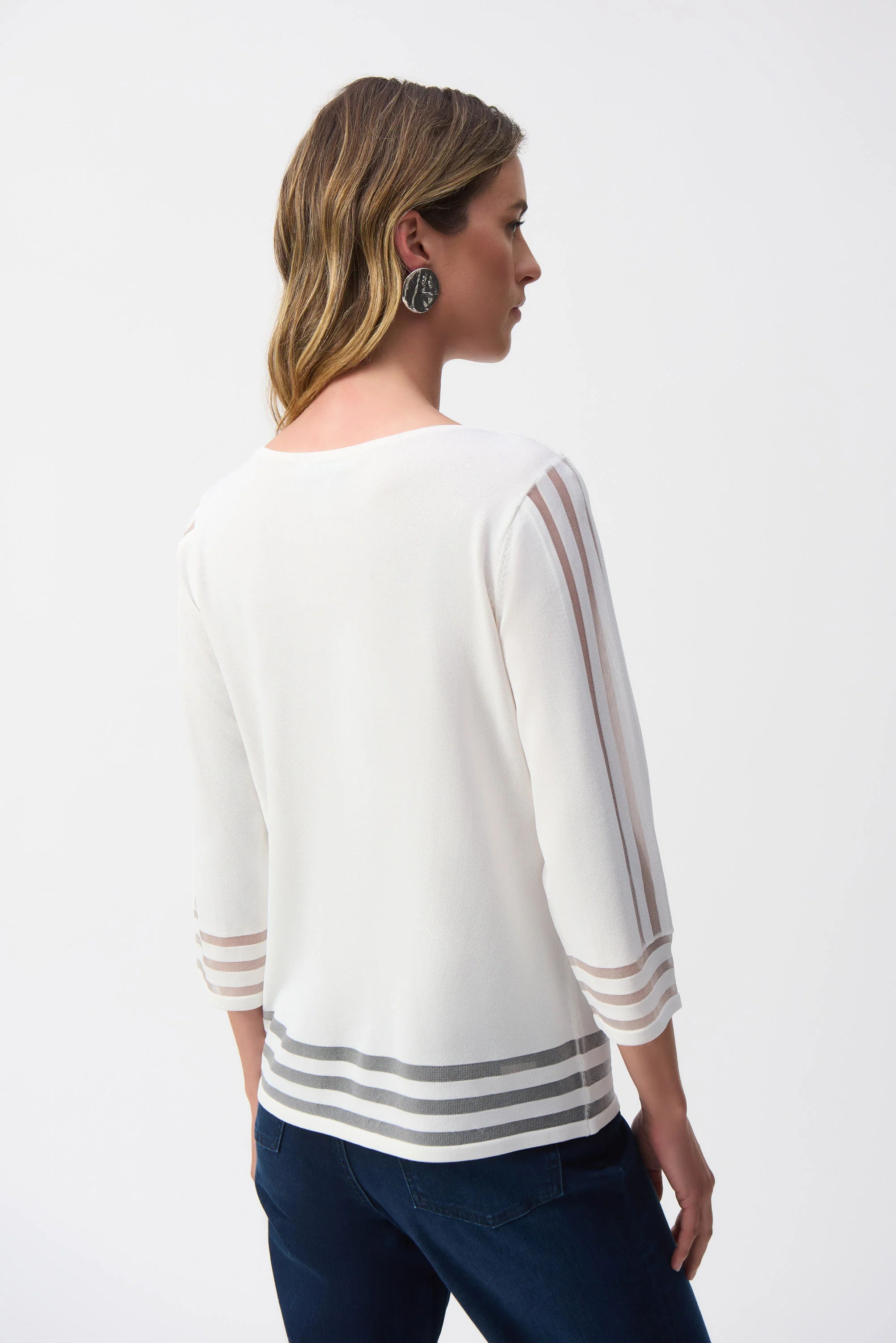 Blouses lange mouw wit Joseph Ribkoff - Image 3