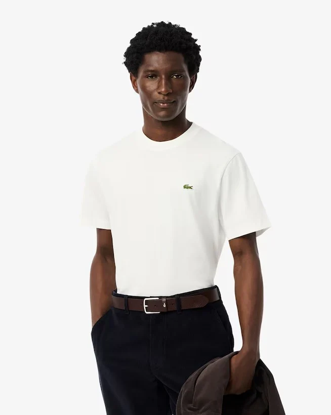 T-shirts korte mouw wit Lacoste