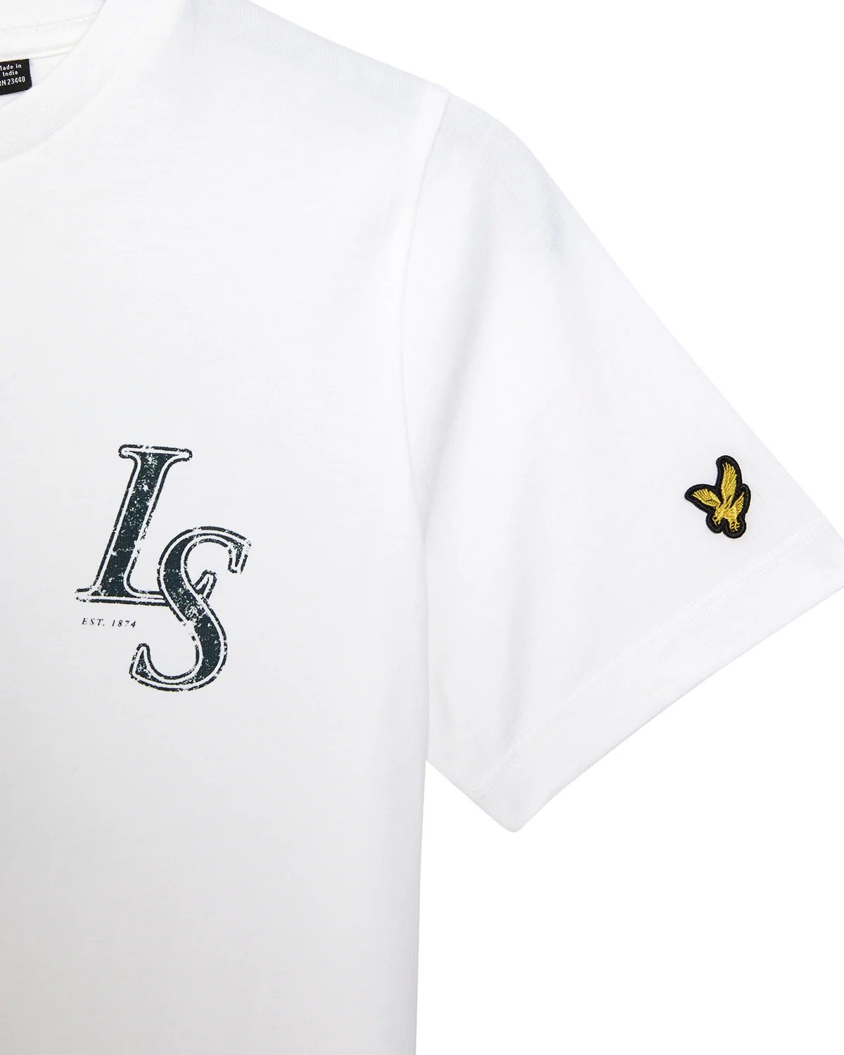 T-shirts korte mouw wit Lyle & Scott