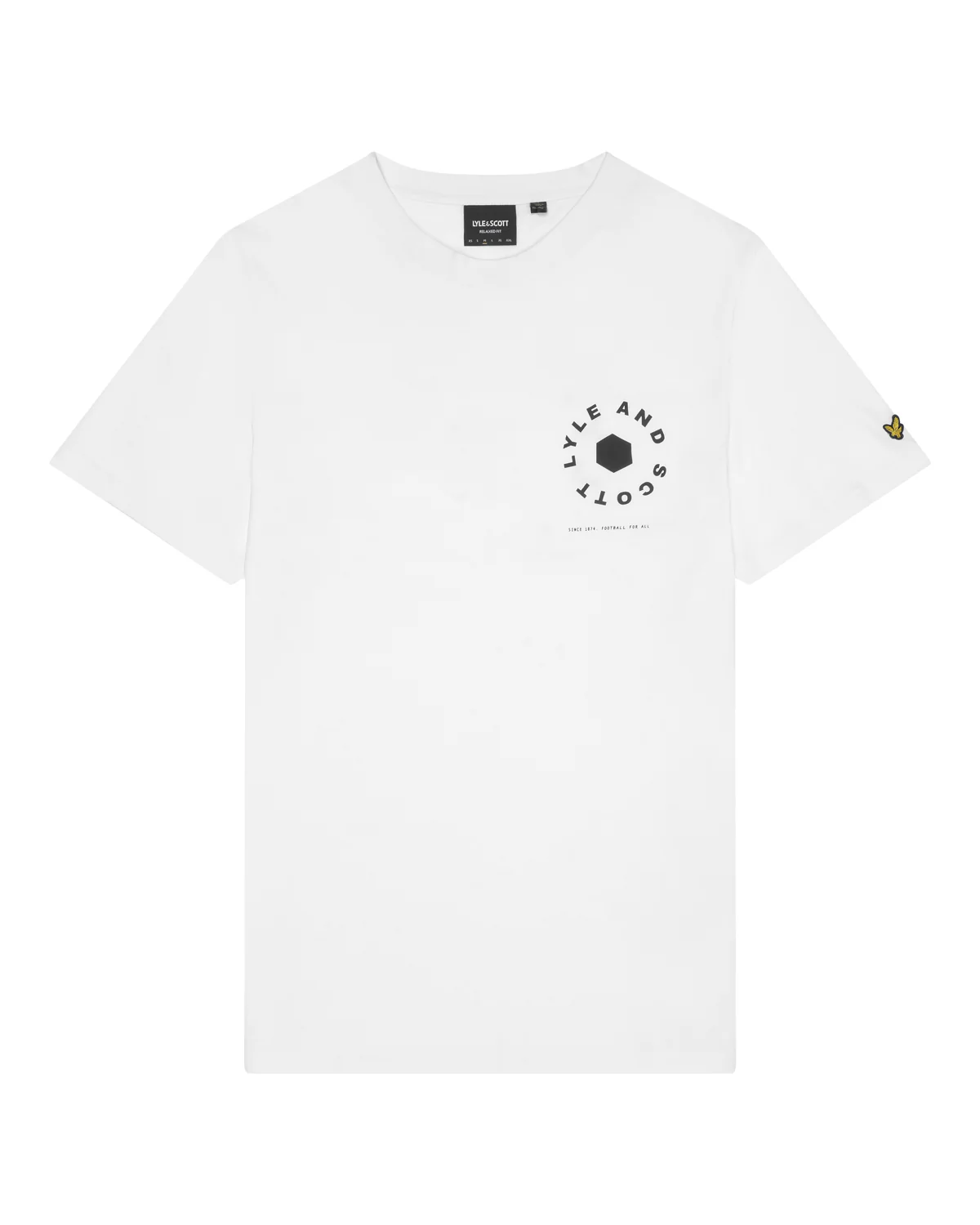 T-shirts korte mouw wit Lyle & Scott