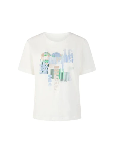 T-shirts korte mouw wit Marc Cain Sports