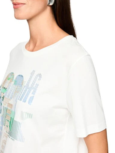 T-shirts korte mouw wit Marc Cain Sports - Image 4