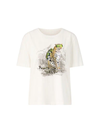 T-shirts korte mouw wit Marc Cain Sports