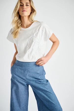 T-shirts korte mouw wit Marie Méro