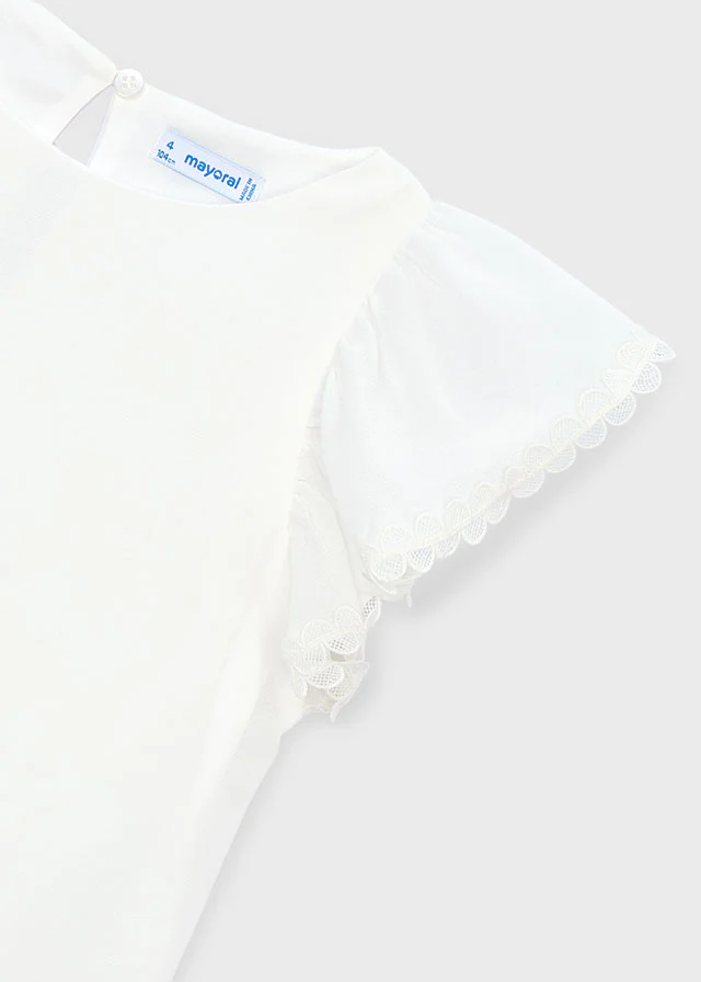 T-shirts korte mouw wit Mayoral - Image 5