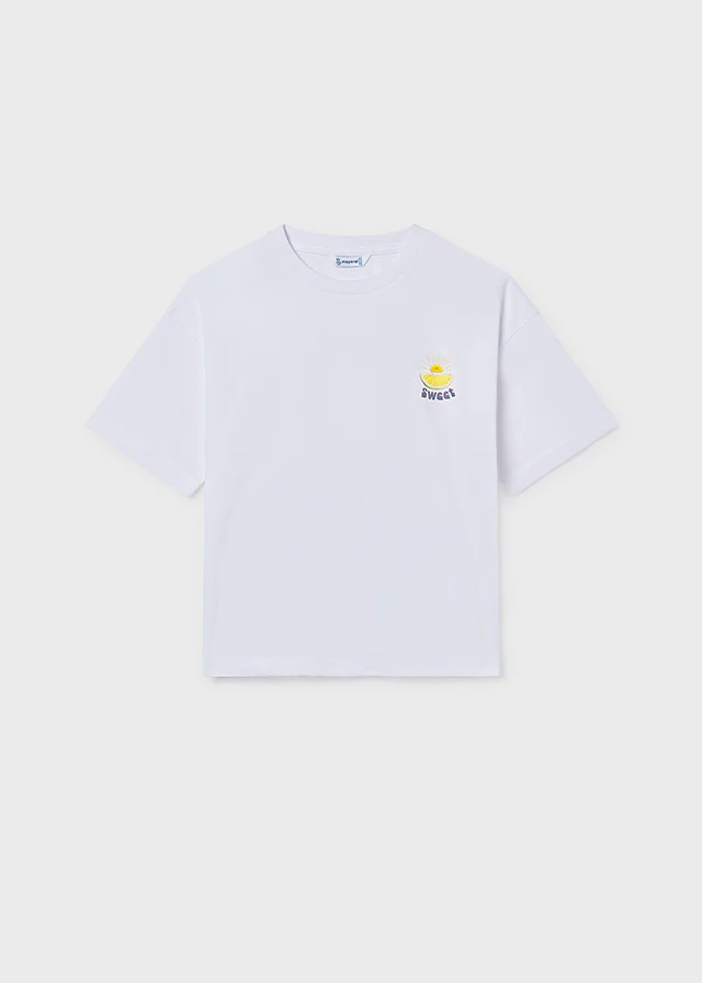 T-shirts korte mouw wit Mayoral