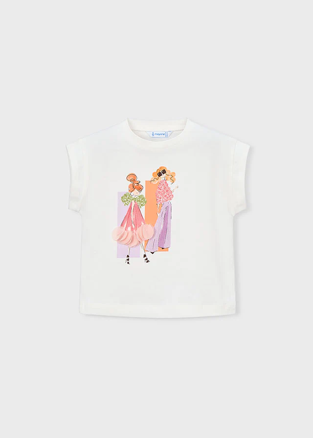 T-shirts korte mouw wit Mayoral - Image 3